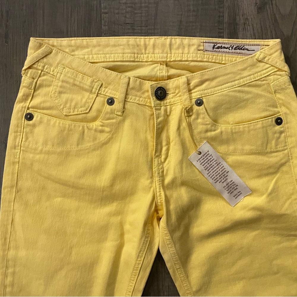 Karmel & Alden Vintage Jeans— adorable yellow pants